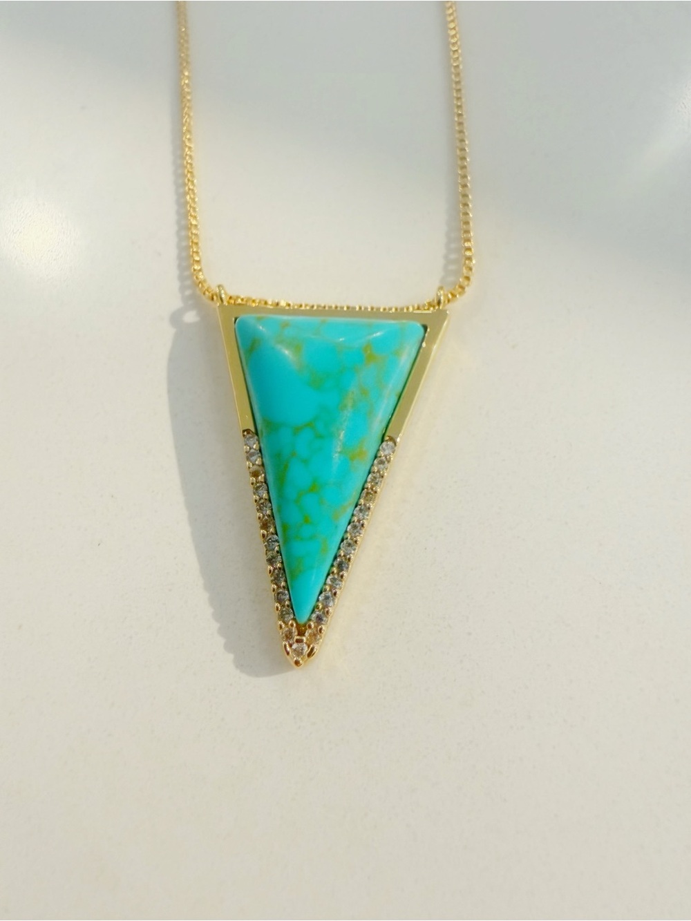Pendant Necklace- Turquoise